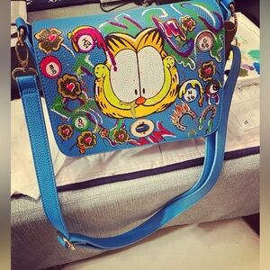 Custom Garfield bingo bag purse